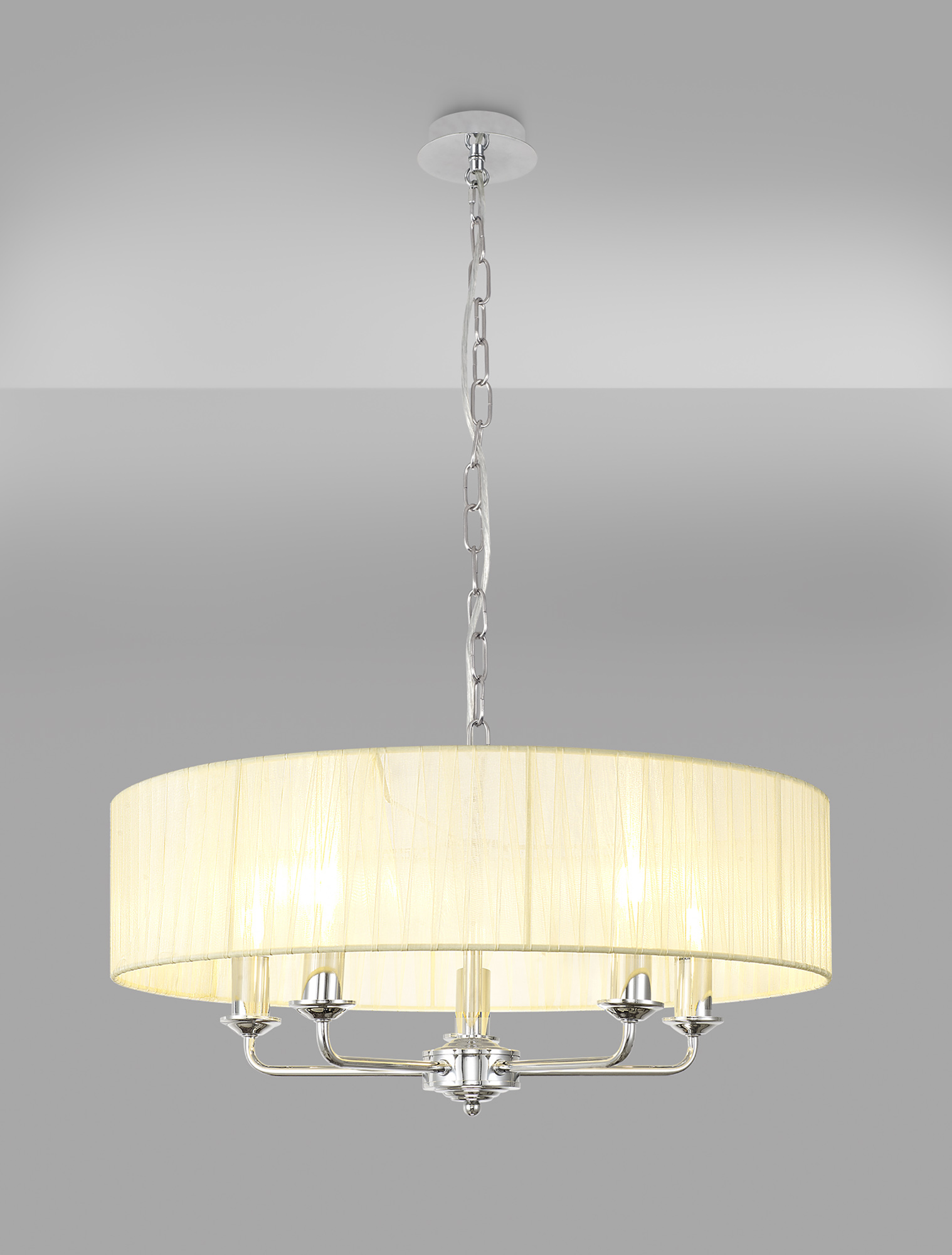 Banyan CH CR Ceiling Lights Deco Multi Arm Fittings